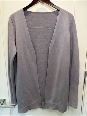Lululemon City Street Cardigan Mystique / Heathered Mystique - Size 6